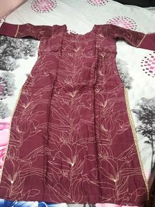 Floral Print Kurta