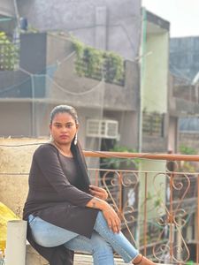 Black Satin Straight Kurti Only One Time Used