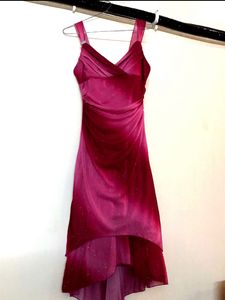 Partywear Glitter Long Body Fit Dress
