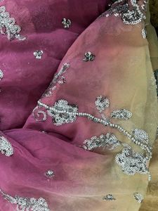 Heavy Party Wear Dress Material Handworked