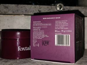 Foxtale De-tan Glow Purple Mask