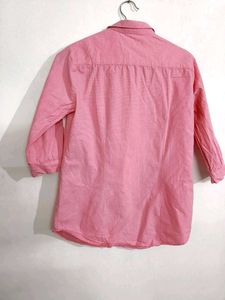 Pink formal Cotton Shirt