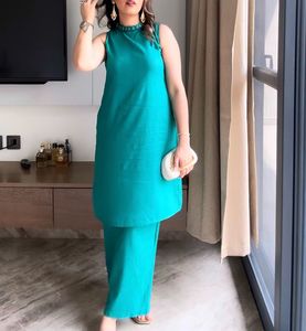 Teal Kurta Set