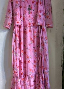 Floral Pink Dress