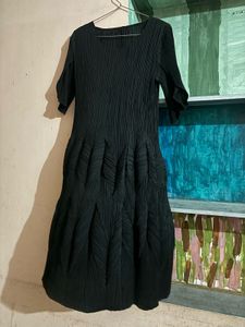 Designer Platted Style Dress Unused