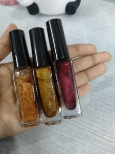 Nail Paints 💅🏻 (Set Of 3)