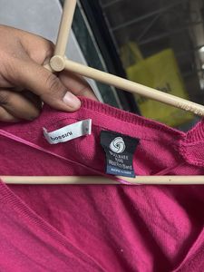 Pink Cardigan Sweater