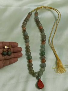 Glass Stone Moti Set
