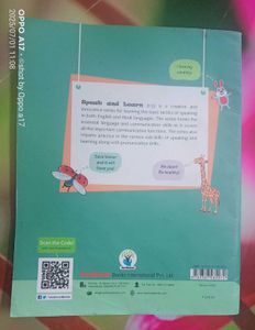 Speak And Learn Book For Kids