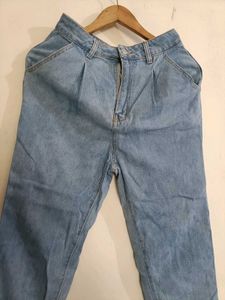 Light Wash Denim Pants