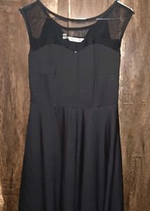 Chic Black Fit &amp; Flare Dress