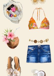 Y2K Vintage 85 Denim Skirt