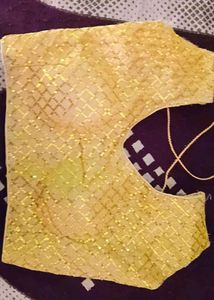 Gold Sequin Blouse