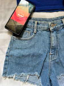 Cute denim shorts!!!!!!!