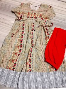 Cotton Kurti Set 44 Size