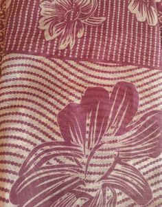 Floral Print Dress Material