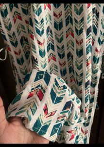 Multicolour Rayon Kurta