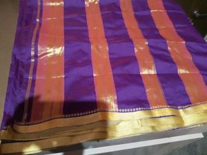 Purple Saree