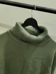 Turtleneck Knit Sweater