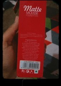 MARS matte MOUSE foundation 💋❤️