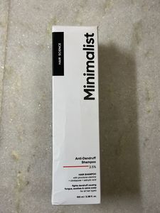 Minimalist Anti-Dandruff Shampoo