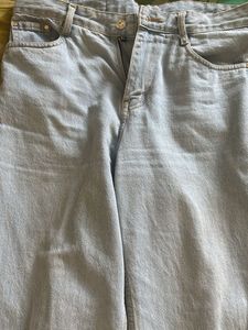 Light Wash Wide Leg Jeans