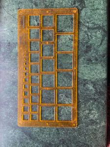 Vintage Circle/Oval / Square Template