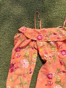 Floral Off-Shoulder Mini Dress