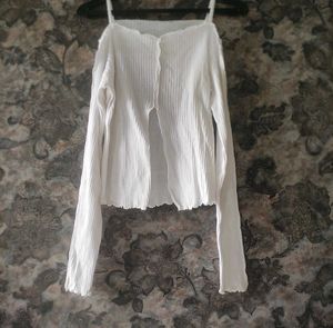 Korean Style Front Cut Stylish Top.