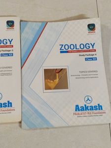 Aakash Zoology Study Package XI