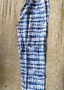 Rayon Naira Frock With Pant