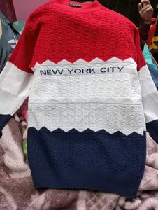 NYC Colorblock Sweater