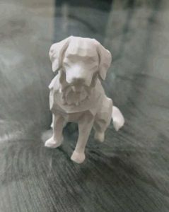 Dog Showpiece 3d Printed