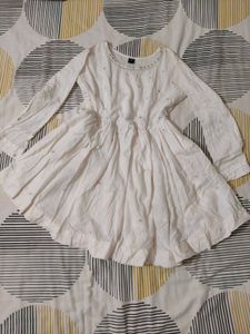 White Cotton Dress