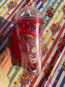 Sparkly Unicorn Tumbler