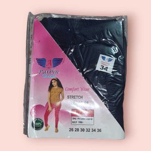 Combo Legging For Girls, Size 34 (Pack Of 3)