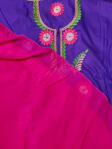 Price Drop 🎉3 Piece Embroidered Suit(Unstitched)