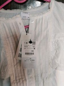 Zara White Top