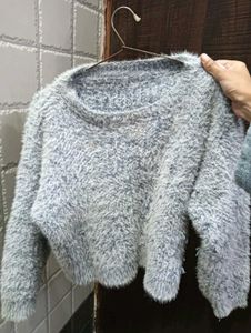 Fluffy Knit Sweater