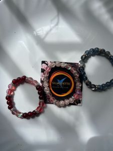 Beaded Crystal Bracelet Set