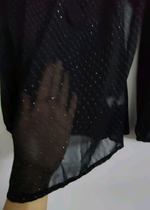 Black Sheer Top🖤