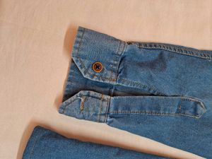 Denim Long Sleeve Shirt
