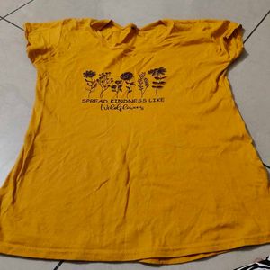 Yellow Wildflower Graphic Tee