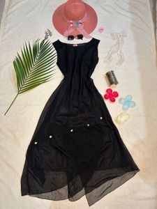 Black A Line Dress🖤