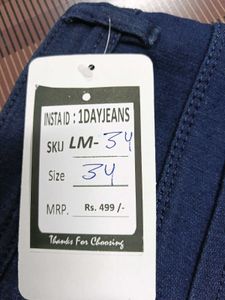 LM-34 Size-34 Slim Jeans