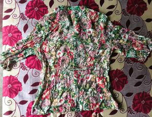 Floral Print Top