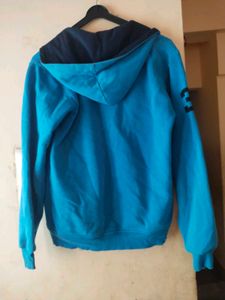 U.S. Polo Assn. Blue Zip-Up Hoodie Men /) Women