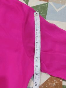 Pink Embroidered Kurti