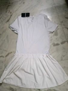 White Casual Girls Dress