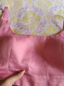 Padded Pink Blouse